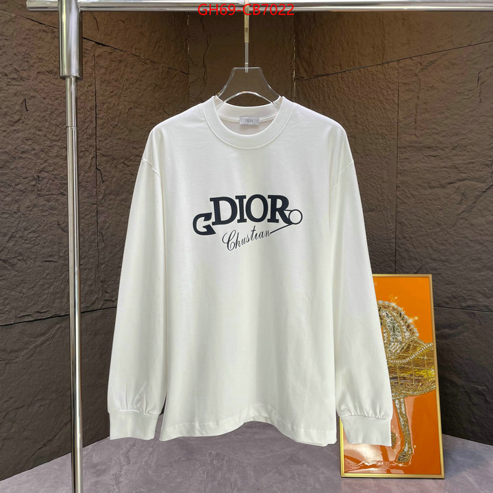 Clothing-Dior shop cheap high quality 1:1 replica ID: CB7022 $: 69USD