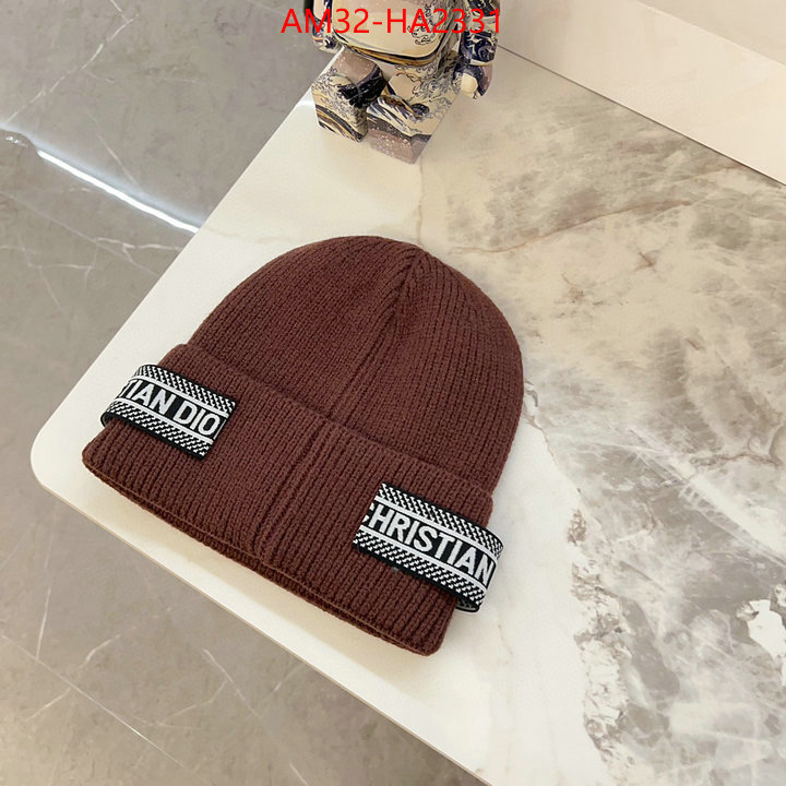 Cap (Hat)-Dior brand designer replica ID: HA2331 $: 32USD