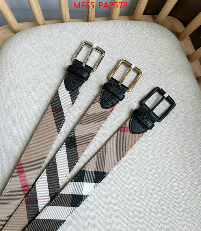 Belts-Burberry exclusive cheap ID: PA2578 $: 65USD