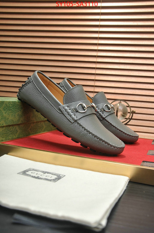 Men Shoes-Gucci top quality fake ID: SA3110 $: 105USD