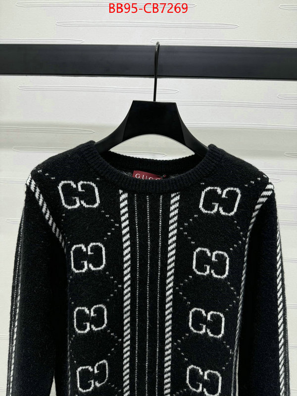 Clothing-Gucci shop now ID: CB7269 $: 95USD