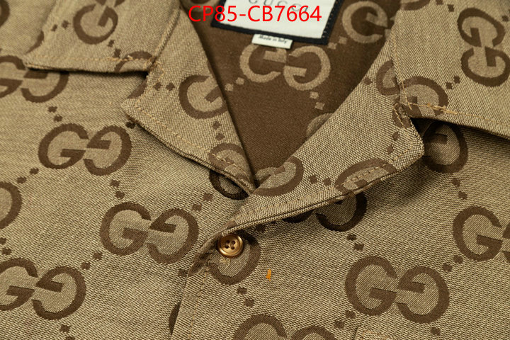 Clothing-Gucci perfect quality designer replica ID: CB7664 $: 85USD