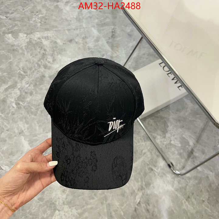 Cap (Hat)-Dior where can i find ID: HA2488 $: 32USD