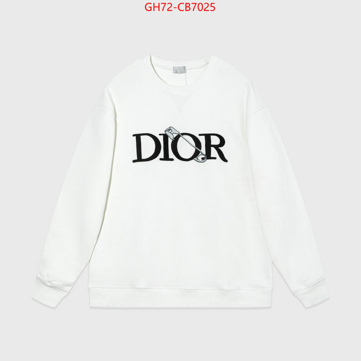 Clothing-Dior styles & where to buy ID: CB7025 $: 72USD