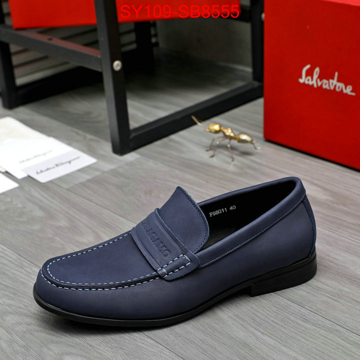 Men shoes-Ferragamo 1:1 replica wholesale ID: SB8555 $: 109USD