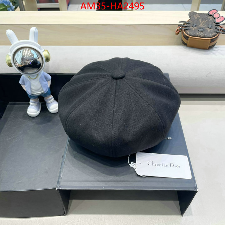 Cap (Hat)-Dior highest quality replica ID: HA2495 $: 35USD