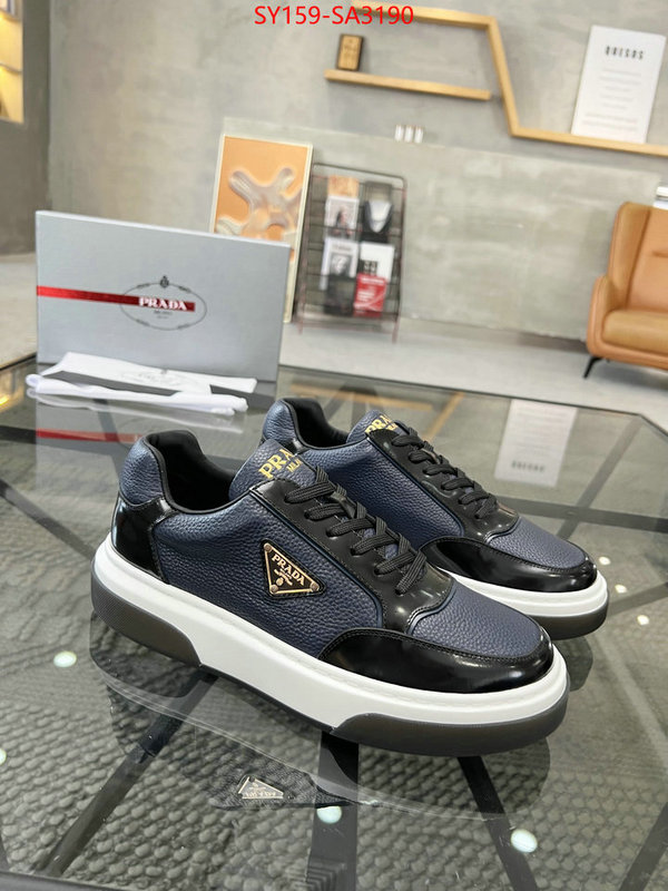 Men shoes-Prada unsurpassed quality ID: SA3190 $: 159USD