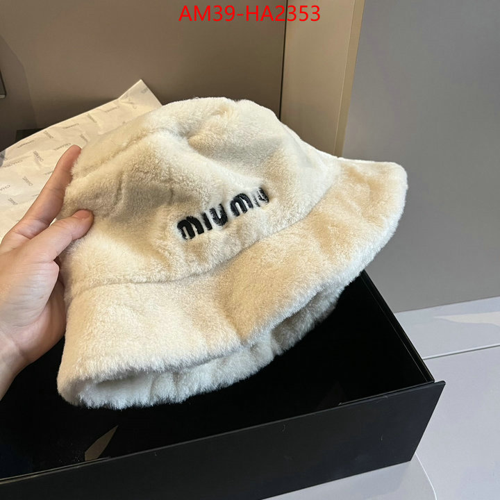 Cap(Hat)-Miu Miu from china 2024 ID: HA2353 $: 39USD