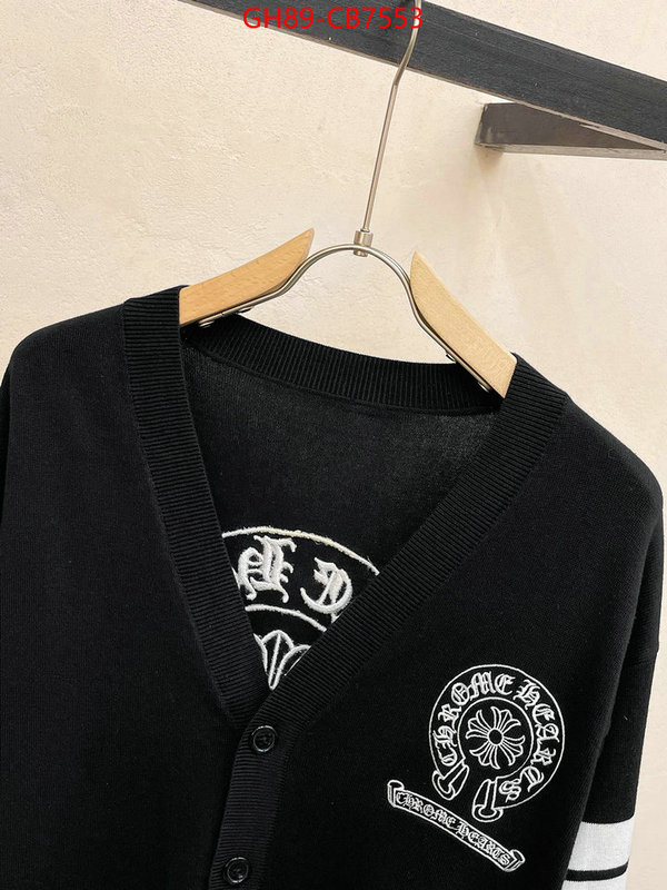 Clothing-Chrome Hearts shop now ID: CB7553 $: 89USD