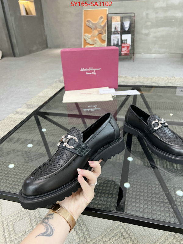 Men shoes-Ferragamo 1:1 clone ID: SA3102 $: 165USD