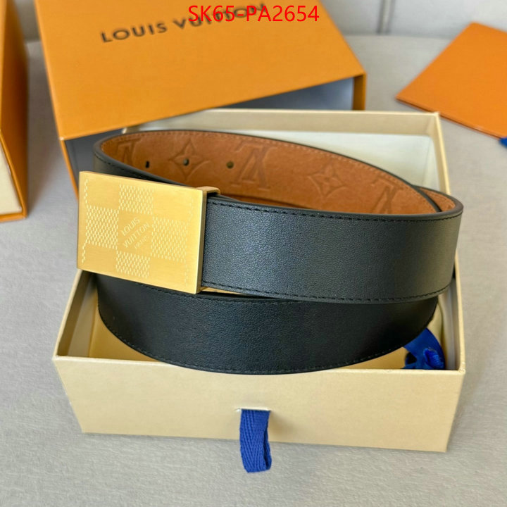 Belts-LV top quality fake ID: PA2654 $: 65USD