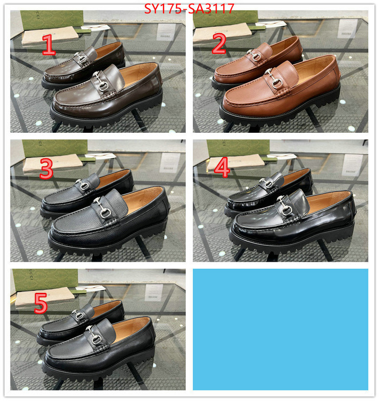 Men Shoes-Gucci best replica quality ID: SA3117 $: 175USD