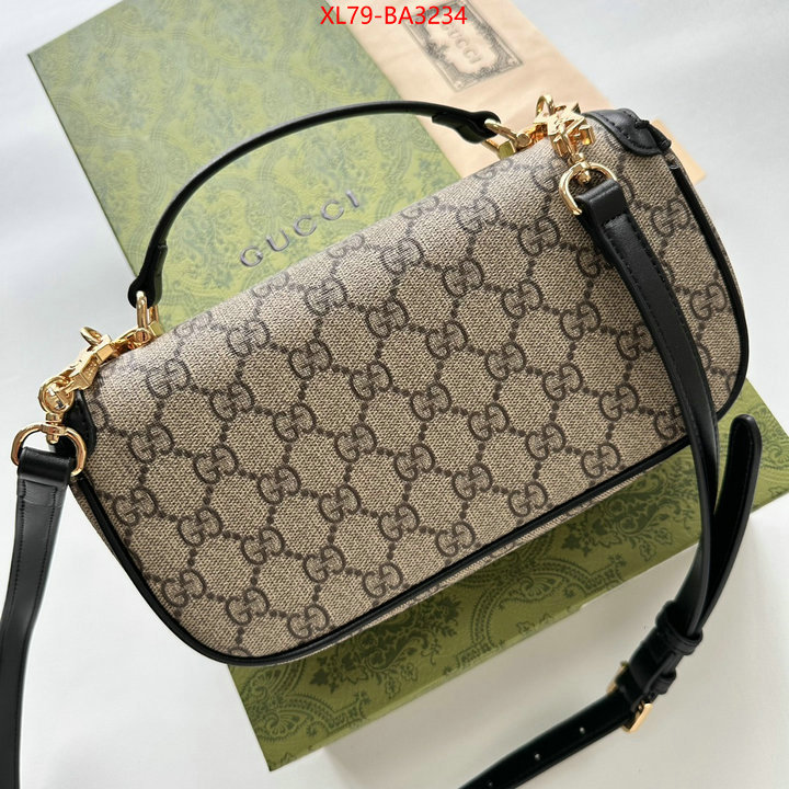 Gucci Bags(4A)-Horsebit- 2024 perfect replica designer ID: BA3234 $: 79USD,