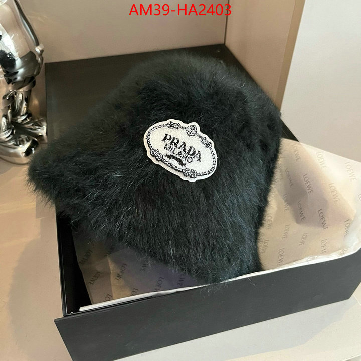 Cap (Hat)-Prada fake aaaaa ID: HA2403 $: 39USD