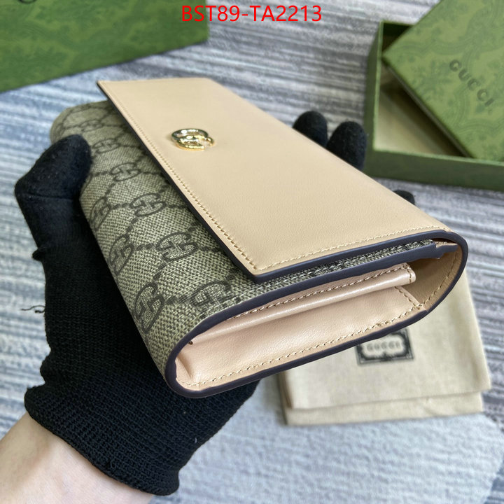 Gucci Bags(TOP)-Wallet- wholesale ID: TA2213 $: 89USD,