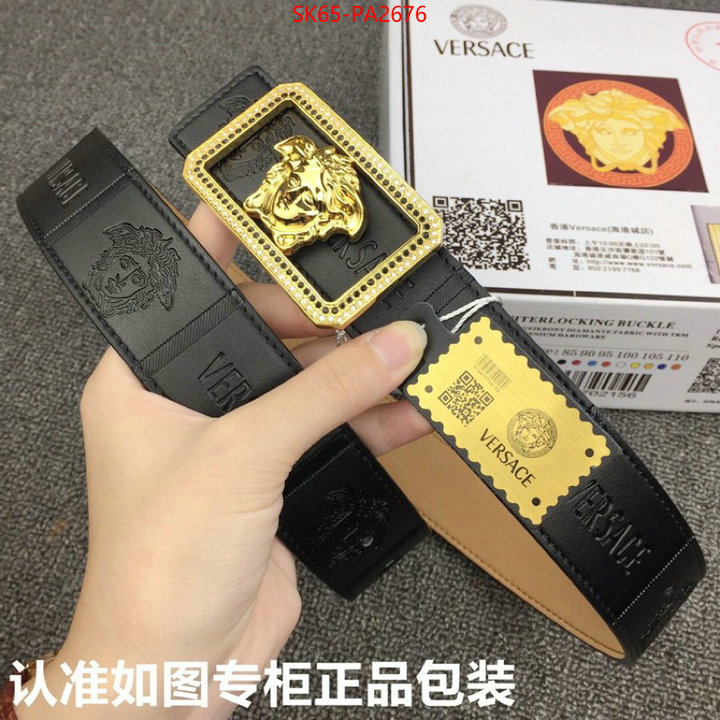 Belts-Versace top quality fake ID: PA2676 $: 65USD