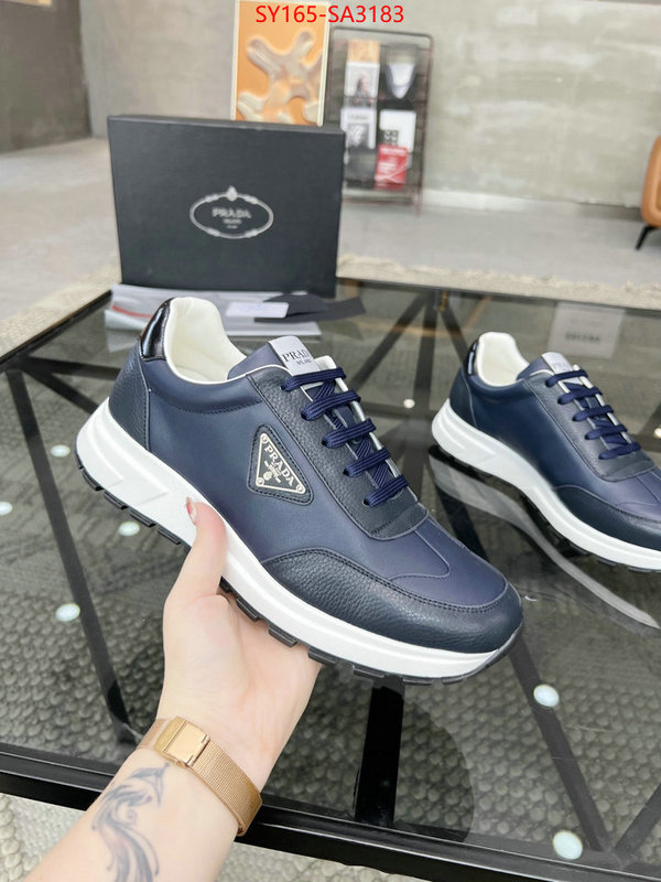 Men shoes-Prada styles & where to buy ID: SA3183 $: 165USD