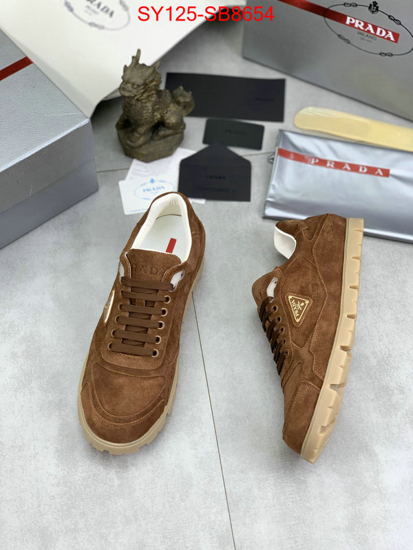 Men shoes-Prada high quality online ID: SB8654 $: 125USD