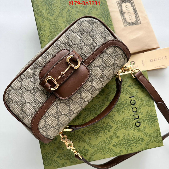 Gucci Bags(4A)-Horsebit- 2024 perfect replica designer ID: BA3234 $: 79USD,