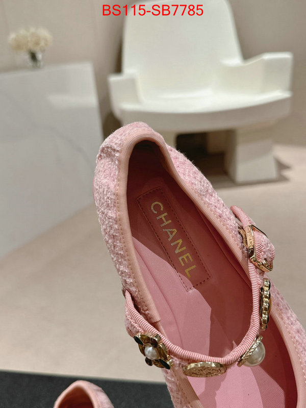 Women Shoes-Chanel designer high replica ID: SB7785 $: 115USD