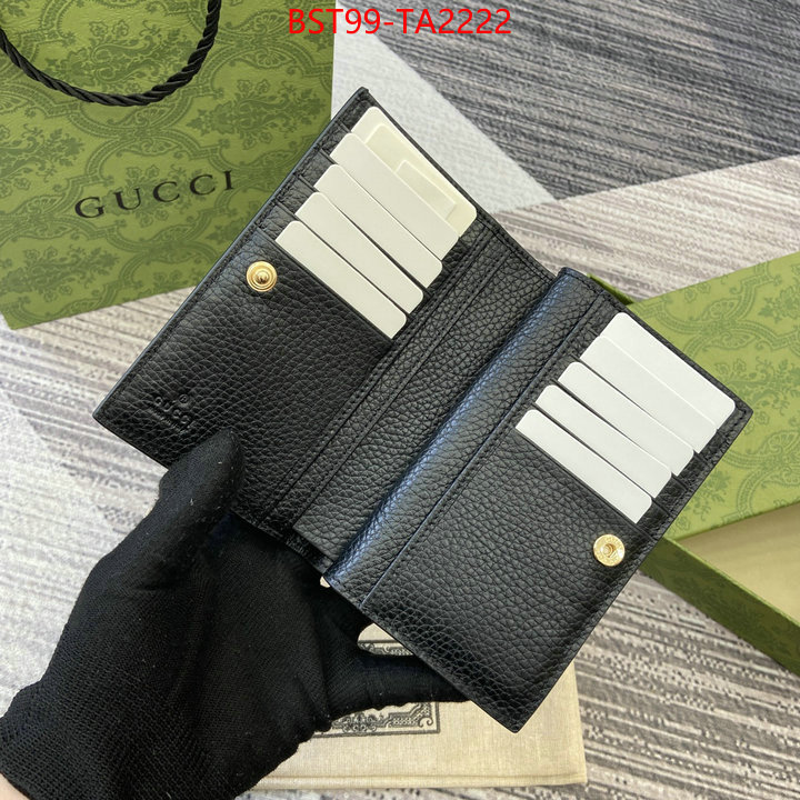 Gucci Bags(TOP)-Wallet- is it ok to buy ID: TA2222 $: 99USD,