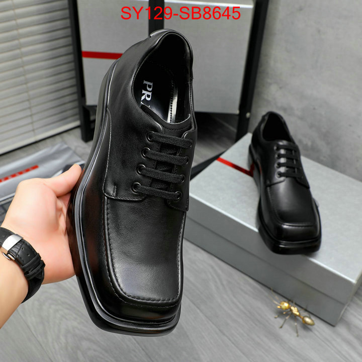 Men shoes-Prada high quality customize ID: SB8645 $: 129USD