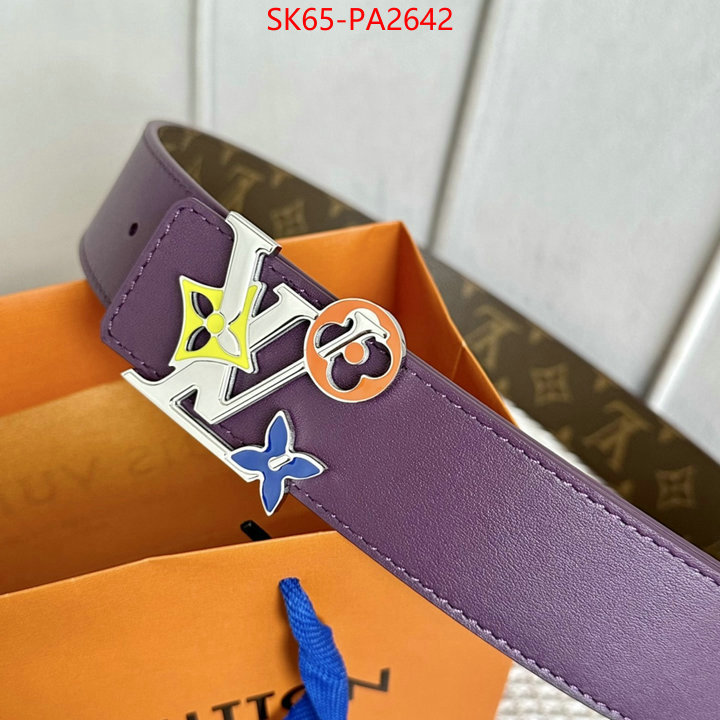 Belts-LV aaaaa+ quality replica ID: PA2642 $: 65USD