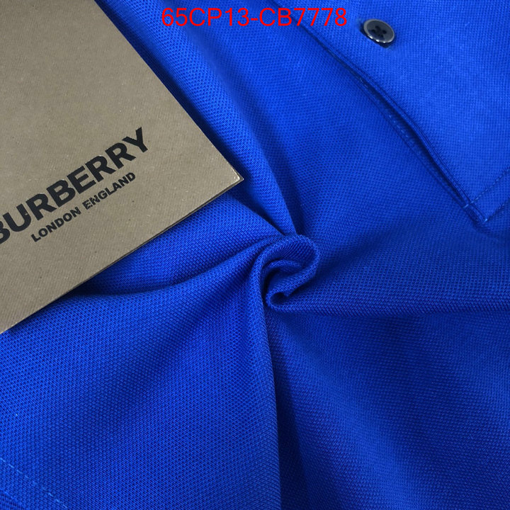 Clothing-Burberry high quality replica ID: CB7778 $: 65USD