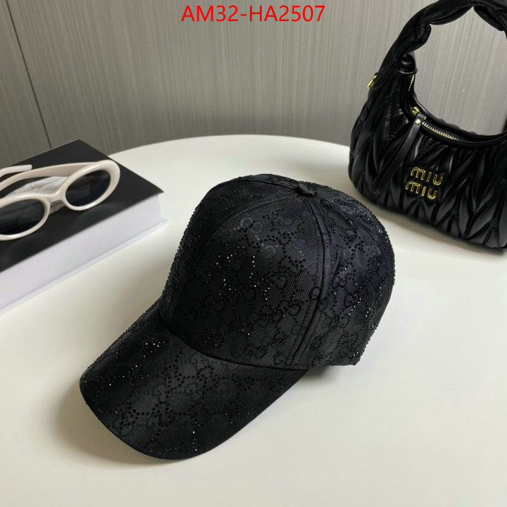 Cap(Hat)-Gucci replcia cheap from china ID: HA2507 $: 32USD