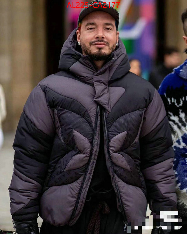 Down jacket Men-LV 1:1 replica ID: CA2177 $: 225USD