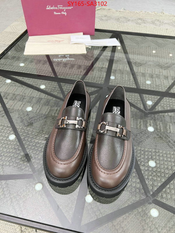 Men shoes-Ferragamo 1:1 clone ID: SA3102 $: 165USD