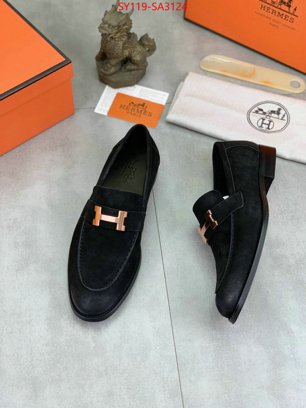 Men Shoes-Hermes designer fake ID: SA3124 $: 119USD