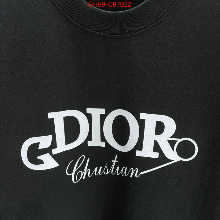 Clothing-Dior shop cheap high quality 1:1 replica ID: CB7022 $: 69USD