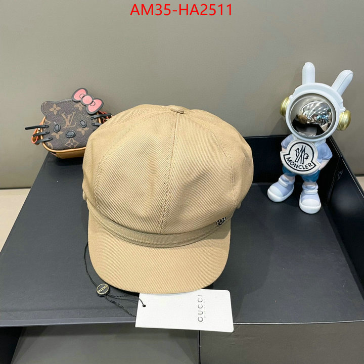 Cap(Hat)-Gucci wholesale china ID: HA2511 $: 35USD