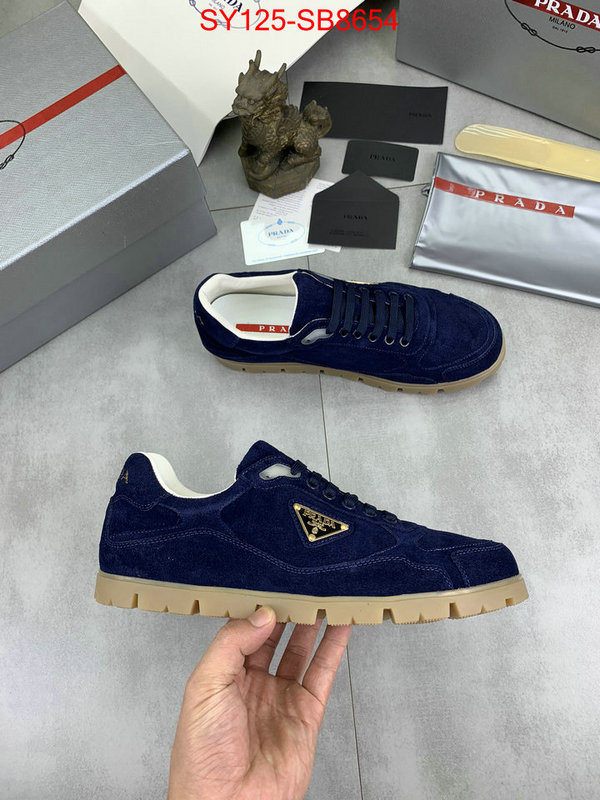 Men shoes-Prada high quality online ID: SB8654 $: 125USD