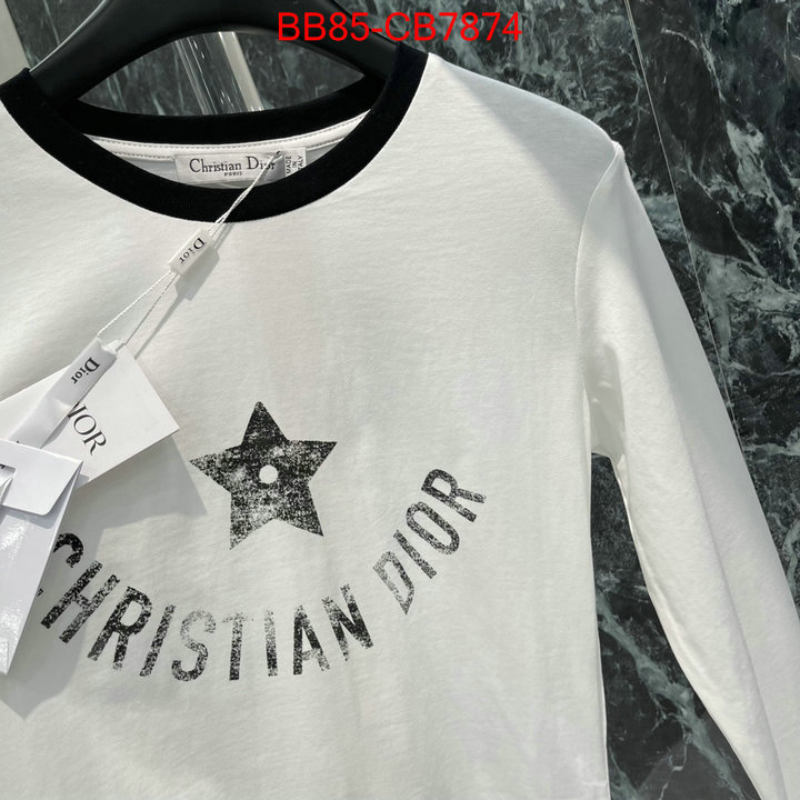 Clothing-Dior top perfect fake ID: CB7874 $: 85USD