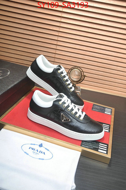 Men shoes-Prada 2024 replica wholesale cheap sales online ID: SA3193 $: 109USD