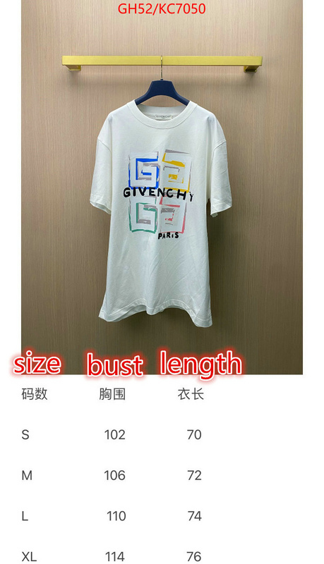 Clothing-Givenchy fake designer ID: KC7050 $: 52USD