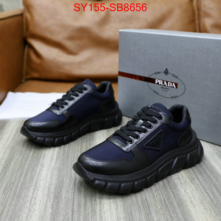 Men shoes-Prada replica 1:1 ID: SB8656 $: 155USD