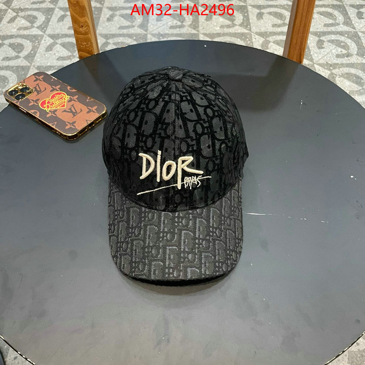 Cap (Hat)-Dior customize best quality replica ID: HA2496 $: 32USD