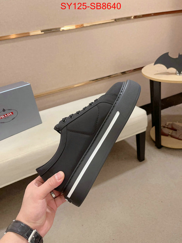 Men shoes-Prada best replica 1:1 ID: SB8640 $: 125USD