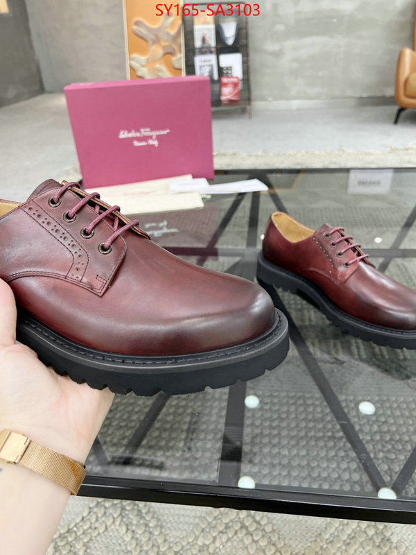 Men shoes-Ferragamo is it ok to buy ID: SA3103 $: 165USD