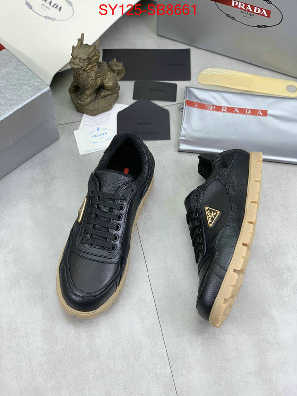 Men shoes-Prada perfect quality ID: SB8661 $: 125USD