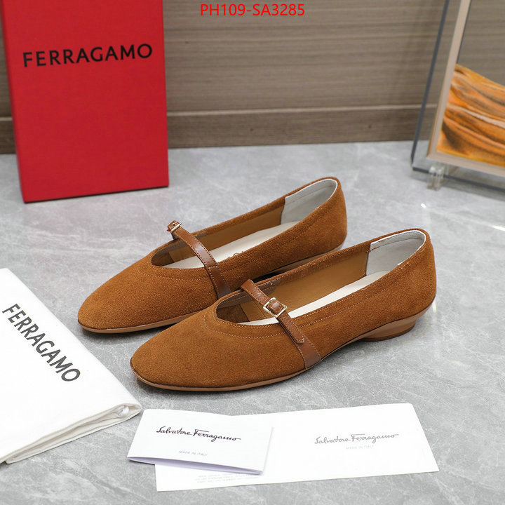 Women Shoes-Ferragamo quality aaaaa replica ID: SA3285 $: 109USD