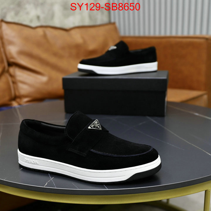 Men shoes-Prada 1:1 replica ID: SB8650 $: 129USD