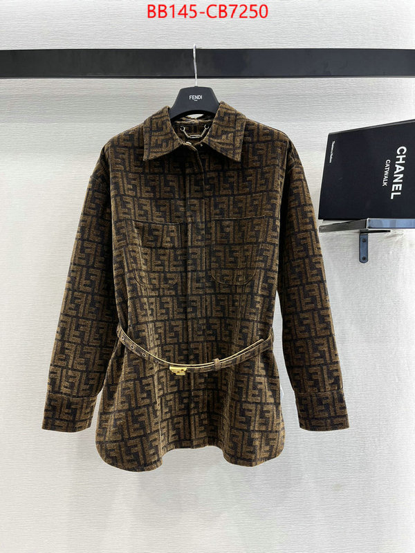 Clothing-Fendi best website for replica ID: CB7250 $: 145USD