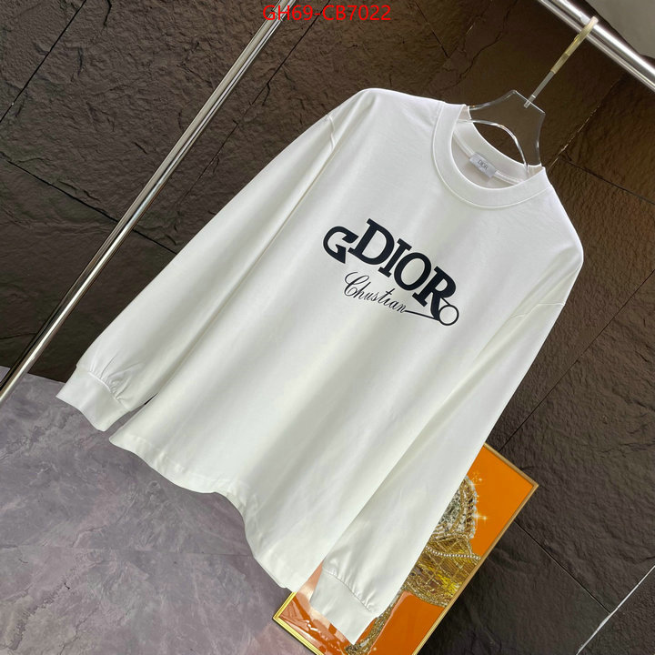 Clothing-Dior shop cheap high quality 1:1 replica ID: CB7022 $: 69USD