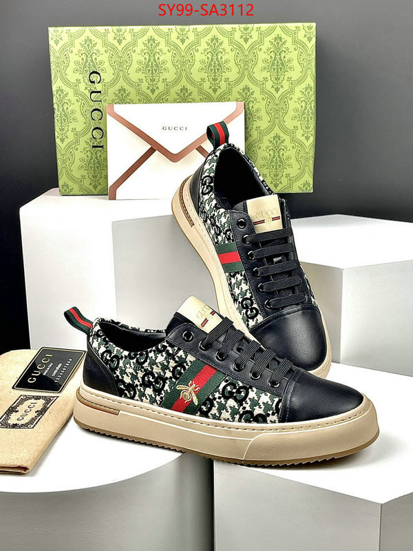 Men Shoes-Gucci designer fashion replica ID: SA3112 $: 99USD