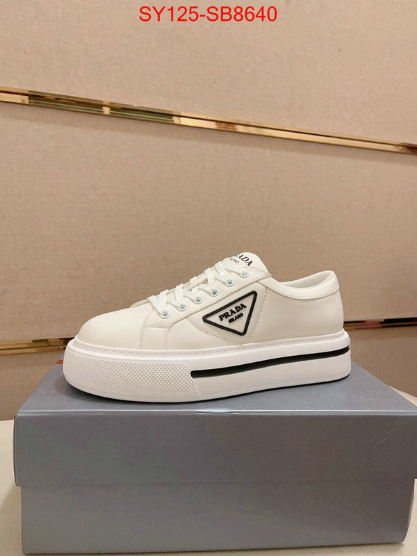 Men shoes-Prada best replica 1:1 ID: SB8640 $: 125USD