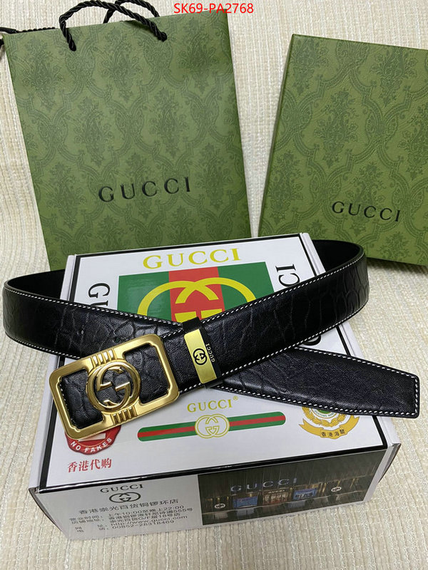 Belts-Gucci aaaaa+ replica designer ID: PA2768 $: 69USD